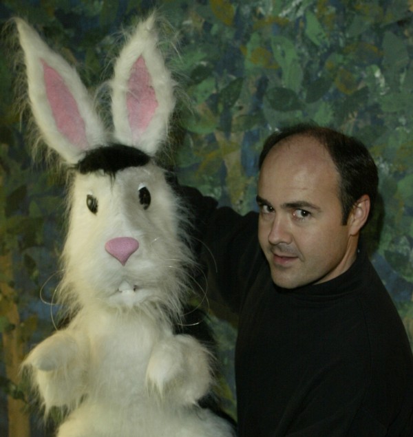John Kennedy with Bunnicula